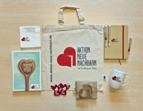 Materialien zur Aktion Neue Nachbarn bestellen (c) ANN
