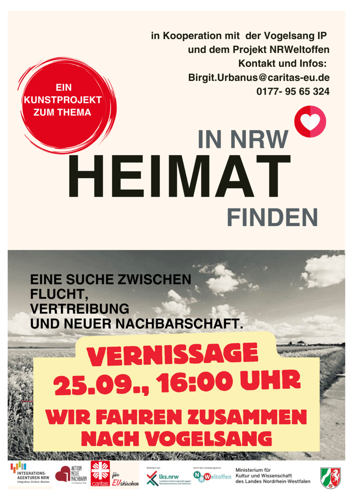 Flyer: Vernissage 