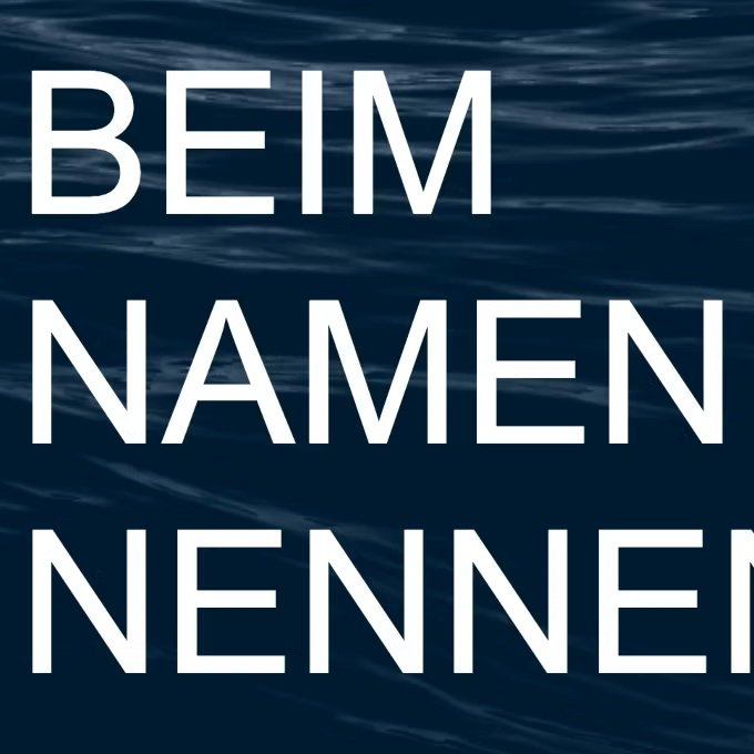 Beim Namen nennen