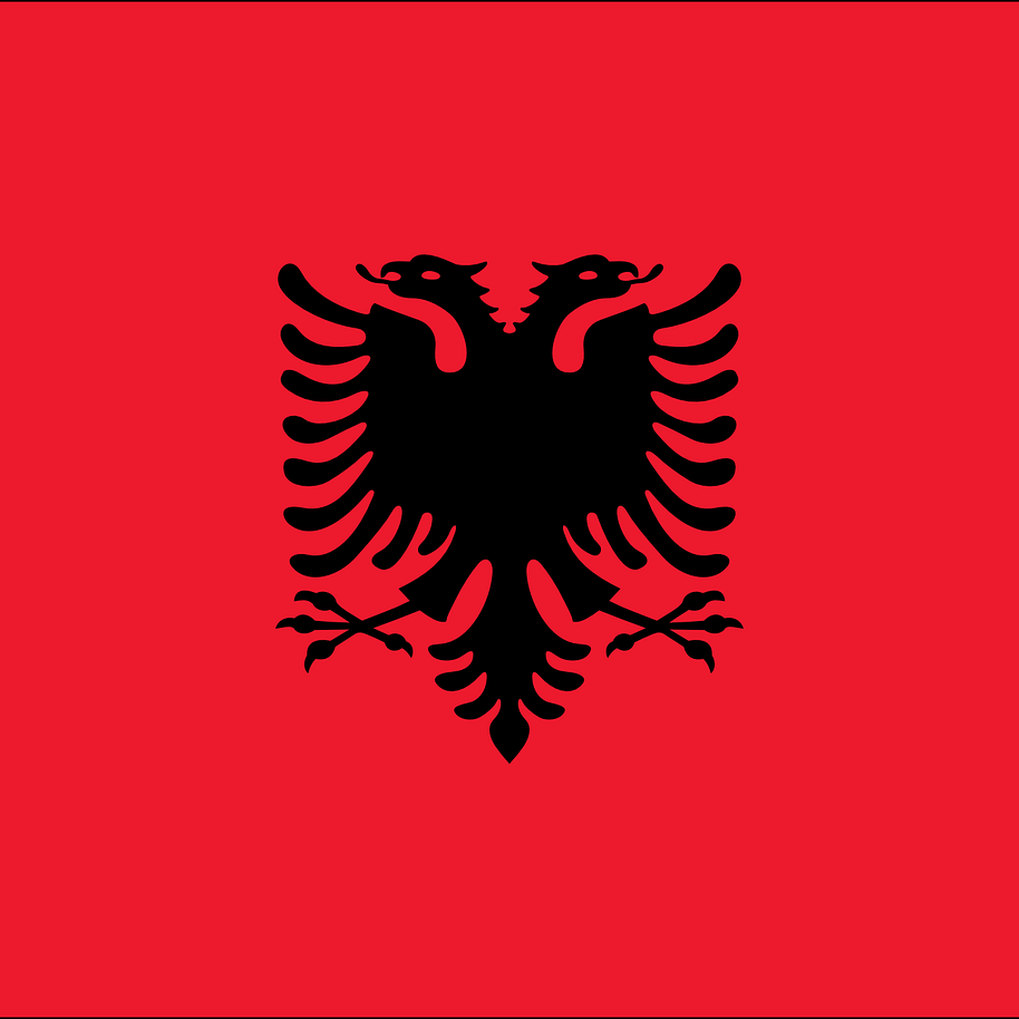 Flagge von Albanien (c) Pixabay