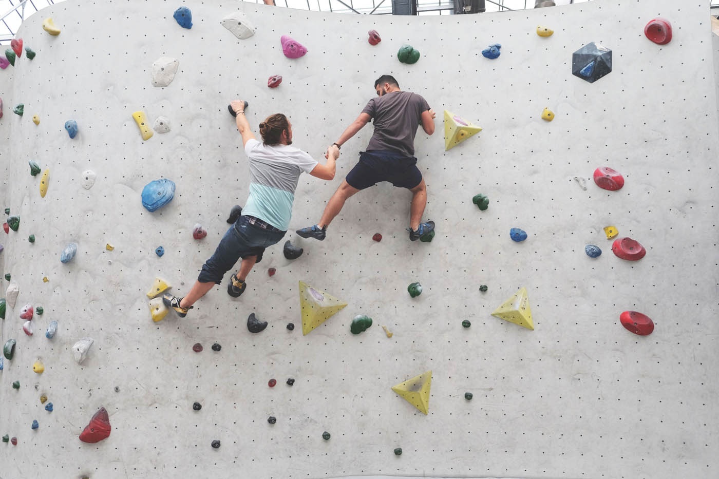 Aktion Neue Nachbarn | Bouldern zur Integration - Köln-Mülheim