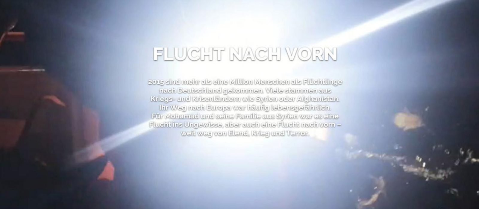 Flucht nach vorn